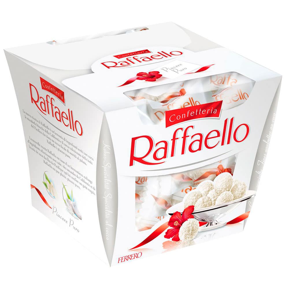 Конфеты «Raffaello» 150 г. в Северобайкальске - Купить с доставкой по цене  490 руб. | Конфеты «Raffaello» 150 г. в интернет-магазине Ultra Flowers